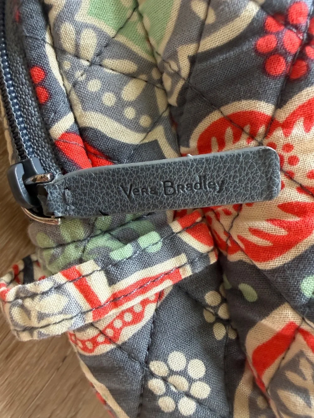 Vera Bradley Nomadic Floral Cosmetic Zip Bag